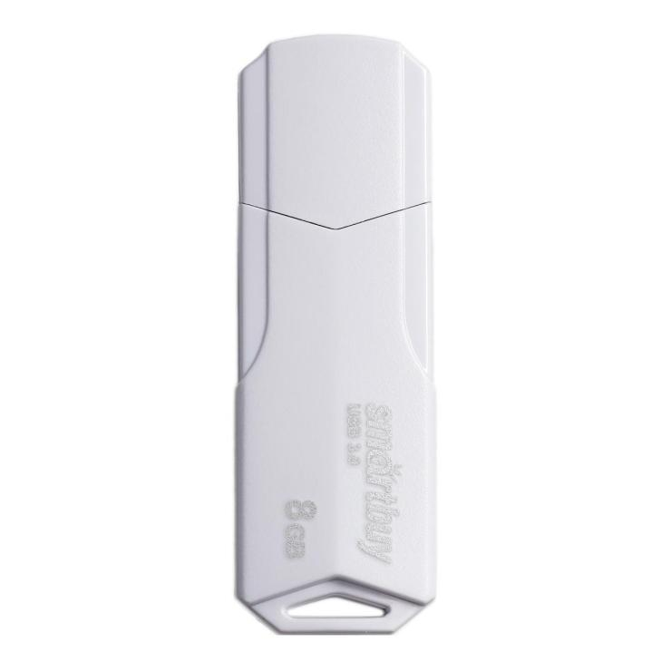 USB накопитель SmartBuy 8GB CLUE White (SB8GBCLU-W)                                                                                                         , шт