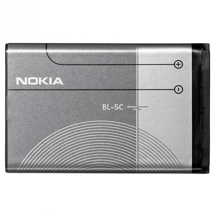 Аккумулятор Nokia BL-5C, 1050 mAh, 3,7v, шт