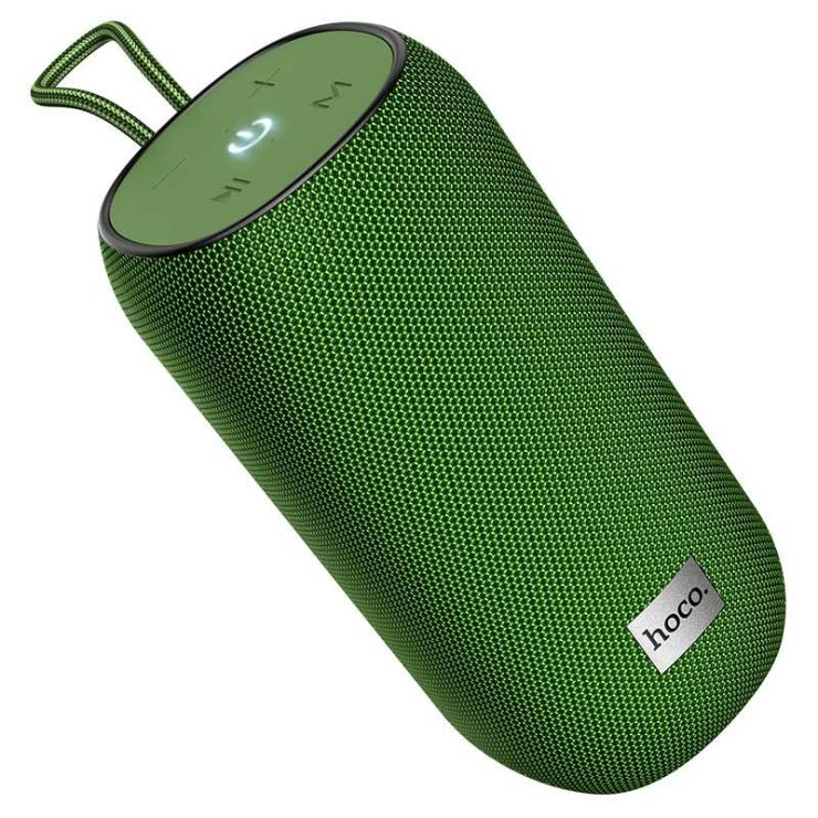 Колонка портативная HOCO, HC10, Bluetooth, цвет: зеленый, шт