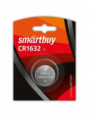 Литиевый элемент питания Smartbuy CR1632/1B (12/72, шт