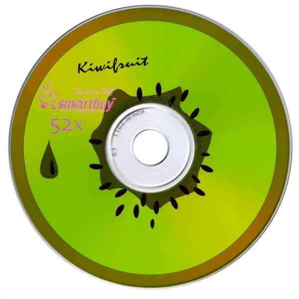 Диск Smartbuy CD-R 80min 52x Frash-Kiwifruit CB-10 (10), шт