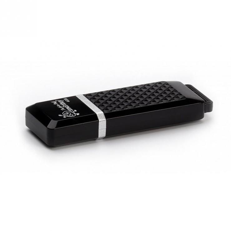 USB накопитель Smartbuy 32GB Quartz series Black (SB32GBQZ-K)                                                                                                           , шт