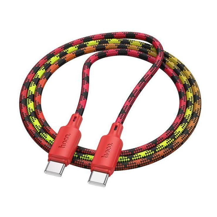 Кабель USB - Type-C HOCO X116, 1.0м, 3A, цвет: красный, шт