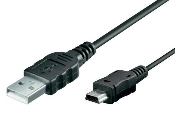 5bites UC5007-010C КАБЕЛЬ USB2.0(AM)-miniUSB 1.0м, шт