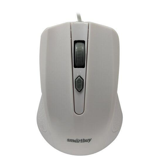 Мышь проводная Smartbuy ONE 352 белая (SBM-352-WK)                                                                                                          , шт