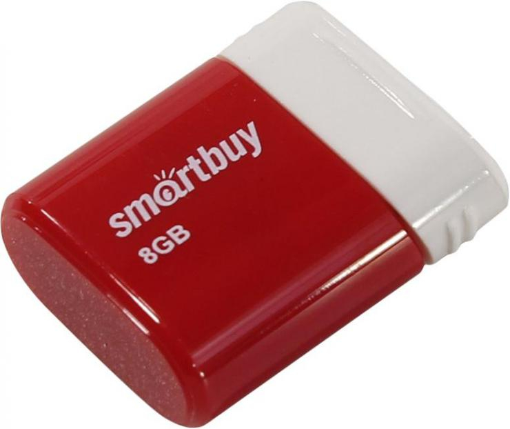 USB накопитель Smartbuy 8GB LARA Red (SB8GBLara-R)                                                                                                          , шт