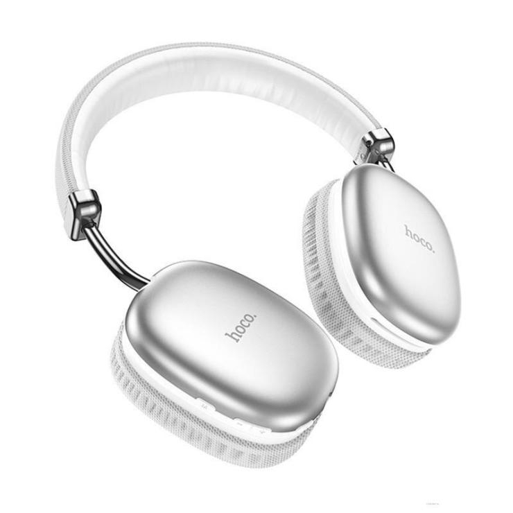 Наушники полноразмерные HOCO W35, Bluetooth, цвет: серебро, шт