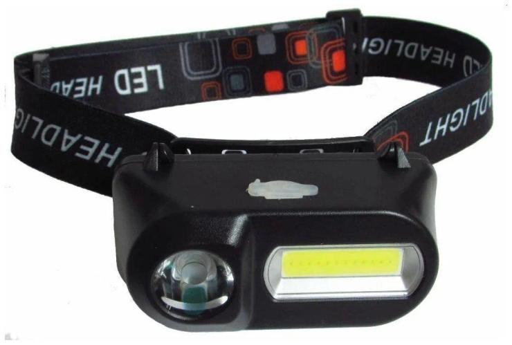 Фонарь на лоб 821-HT один акб, шт