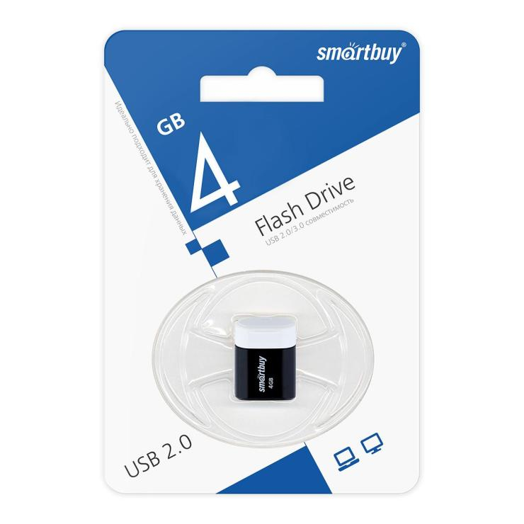  Smartbuy 4GB LARA Black (SB4GBLara-K), шт