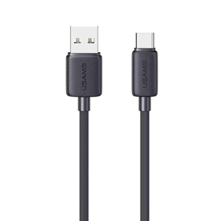 Кабель USB - Type-C Usams US-SJ693 KY Series, 2.0м, 3,0А, цвет: чёрный, шт