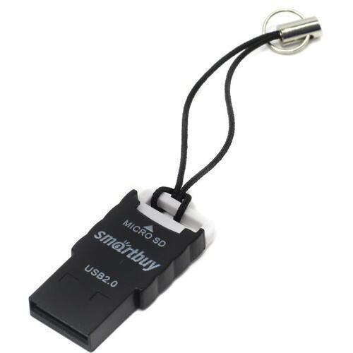 Картридер MicroSD Smartbuy SBR-707-микро, цвет в ассортименте, шт
