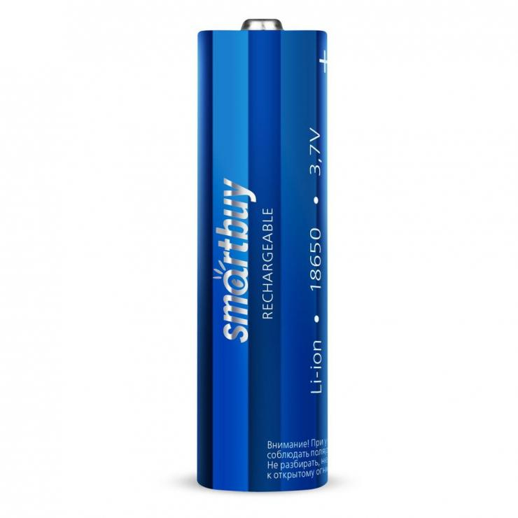 Аккумулятор Smartbuy LI18650-2200 mAh (50/400) (SBBR-18650-1B2200), шт