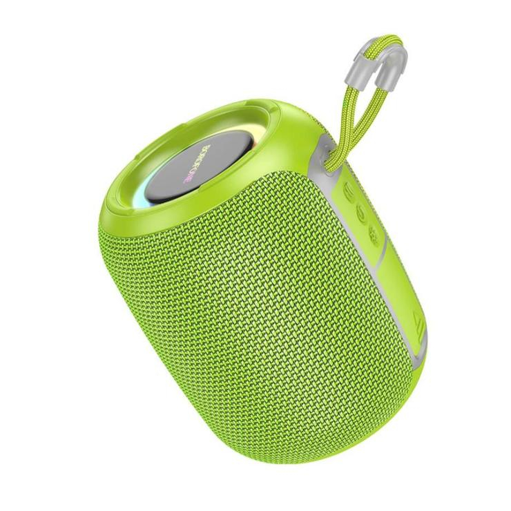 Колонка портативная Borofone, BR36, Lucy, Bluetooth, цвет: зелёный, шт