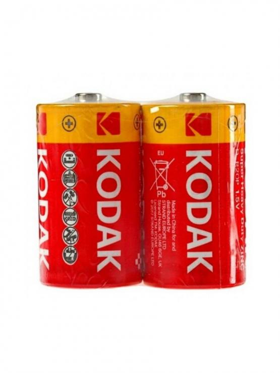 Батарея KODAK R14 C 2S (2/24), шт