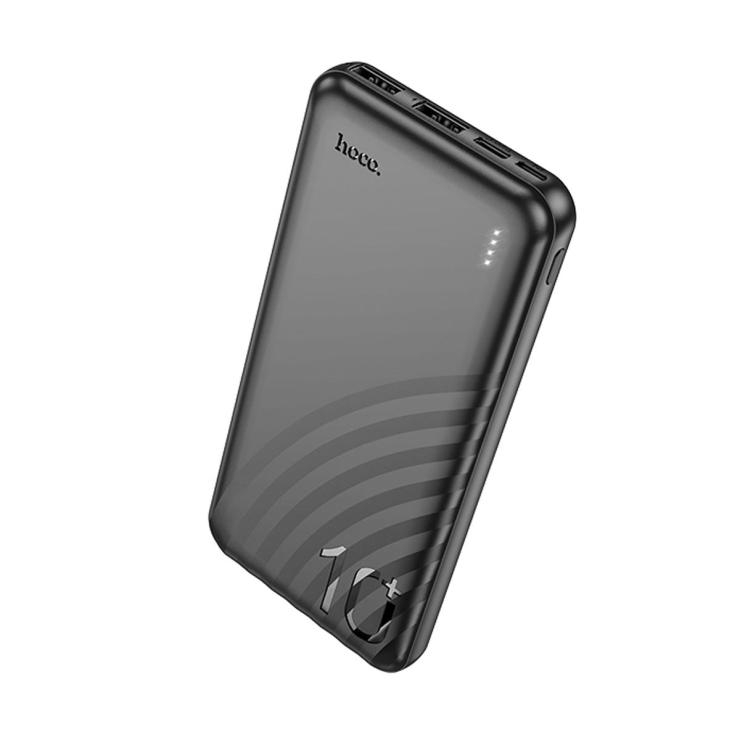 Аккумулятор внешний HOCO J123, 10000mAh, цвет: черный, шт