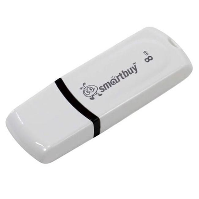 USB-флэш Smartbuy 8GB Paean White, шт