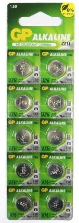 GP AG10 (389A) LR1130 (10/100) Элемент питания, шт