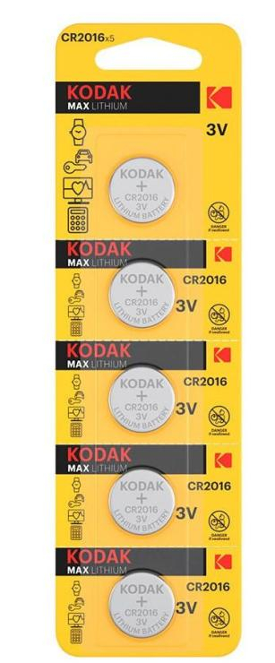 Kodak CR2016-5BL (60), шт