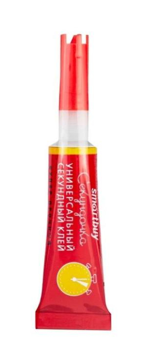 Супер-клей  Smartbuy SBT-SG-1P2 (универсальный, сверхпрочный), 3 гр.,лента BL-12, шт