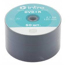Intro DVD-R INTRO 16х 4,7GB  Shrink 50 (50/500/), шт