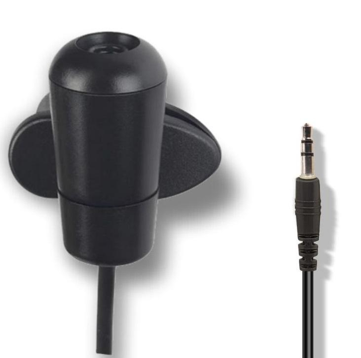Perfeo микрофон-клипса компьютерный M-1 черный (кабель 1,8 м, разъём 3,5 мм), шт