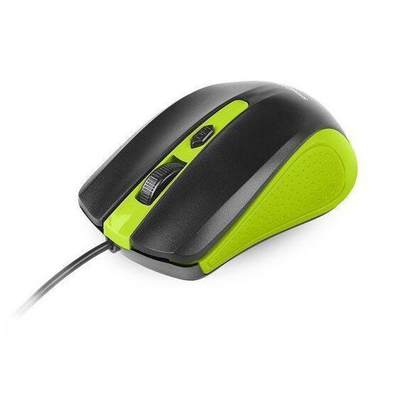 Мышь проводная Smartbuy ONE 352 зелено-черная (SBM-352-GK) / 100                                                                                                            , шт