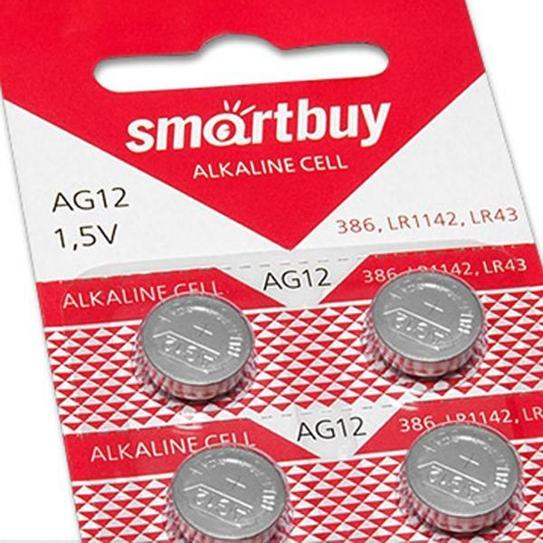 Батарейка часовая Smartbuy AG12-10B (200/2000)  (SBBB-AG12-10B)                                                                                                         , шт
