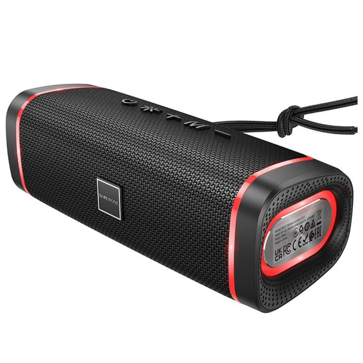 Колонка портативная Borofone, BR32, Sound arc, Bluetooth, цвет: чёрный, шт