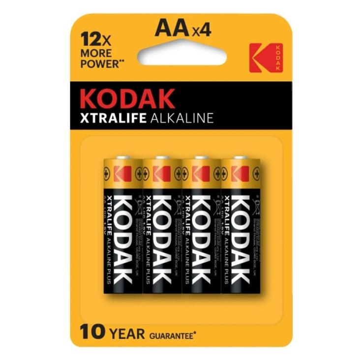 Батарейки Kodak LR6-4BL XTRALIFE Alkaline (80), шт