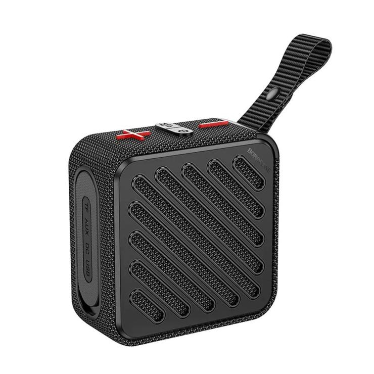 Колонка портативная Borofone, BP16, Freedom Sport, Bluetooth, цвет: чёрный, шт