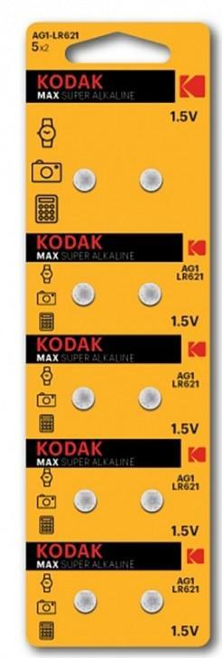 Kodak AG1 (364) LR621 LR60 (10/100), шт