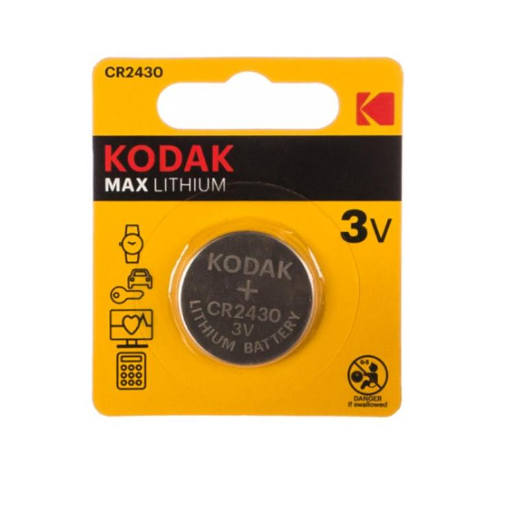 Kodak CR2430-BL1 MAX Lithium (1/60), шт