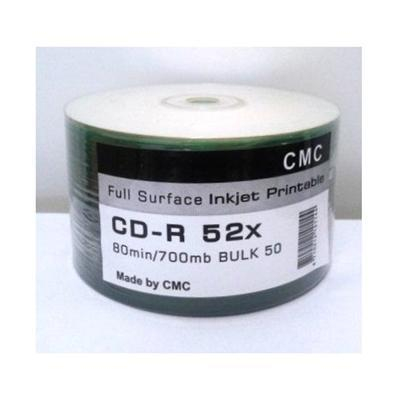 Диск CD-R 80 min 52x для печати (CMC) SP-100/600/, шт