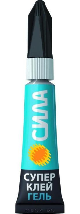 СИЛА Супер-клей ГЕЛЬ 3 гр. лента BL-12 SSGBL12-3, шт