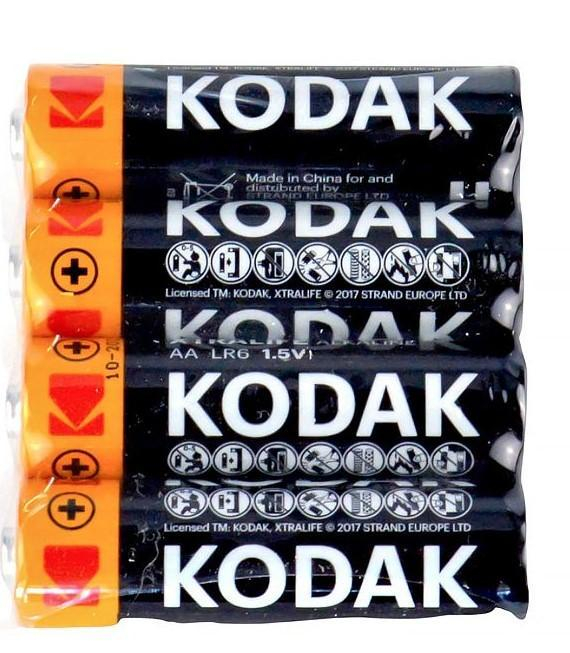 Батарейка Kodak LR6-60 (4S) colour box XTRALIFE (4/60), шт