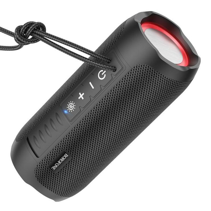 Колонка портативная Borofone, BR21, Sports, Bluetooth, цвет: черный, шт