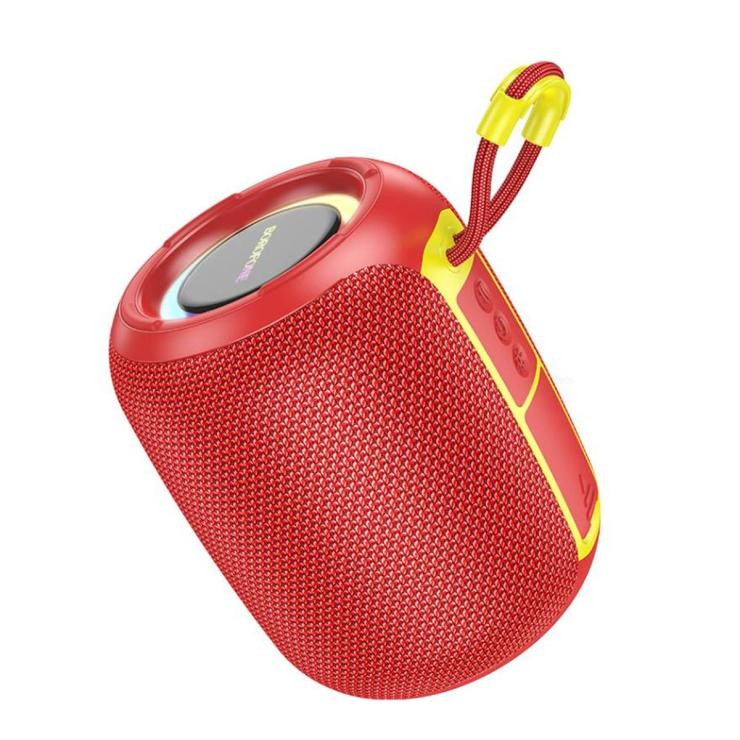 Колонка портативная Borofone, BR36, Lucy, Bluetooth, цвет: красный, шт
