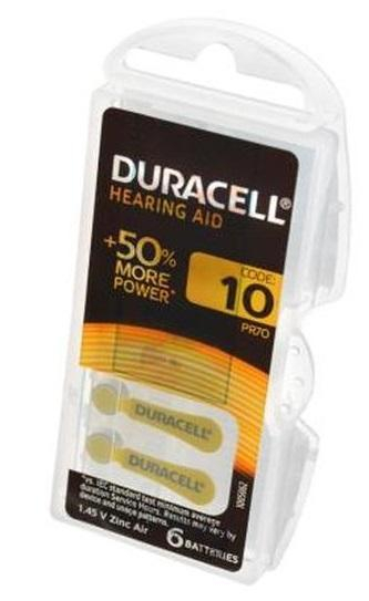 Duracell ZA10-6BL, шт