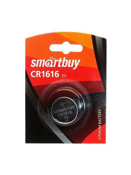 Литиевый элемент питания Smartbuy CR2016/5B (100/4, шт