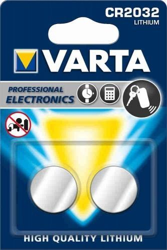 Батарейка Varta CR2032-2BL Professional Electronics, 1.55В, (2), шт