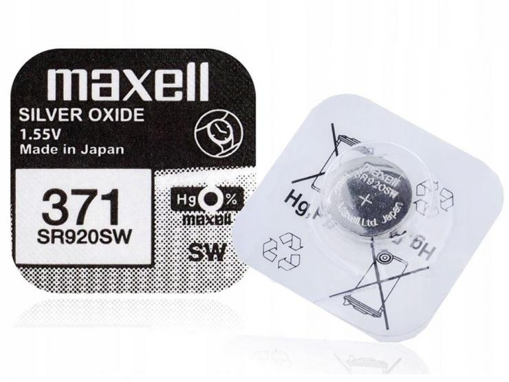 SR-920SW (W) MAXELL 1/card 10/box (Элемент питания)., шт
