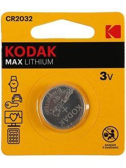 Элемент питания Kodak CR2032-5BL (5/60), шт